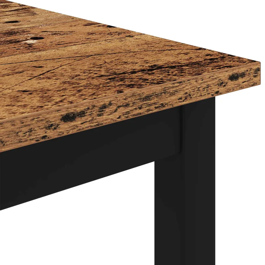 Table basse Bois ancien 80 x 80 x 45 cm Bois d'ingénierie - 7