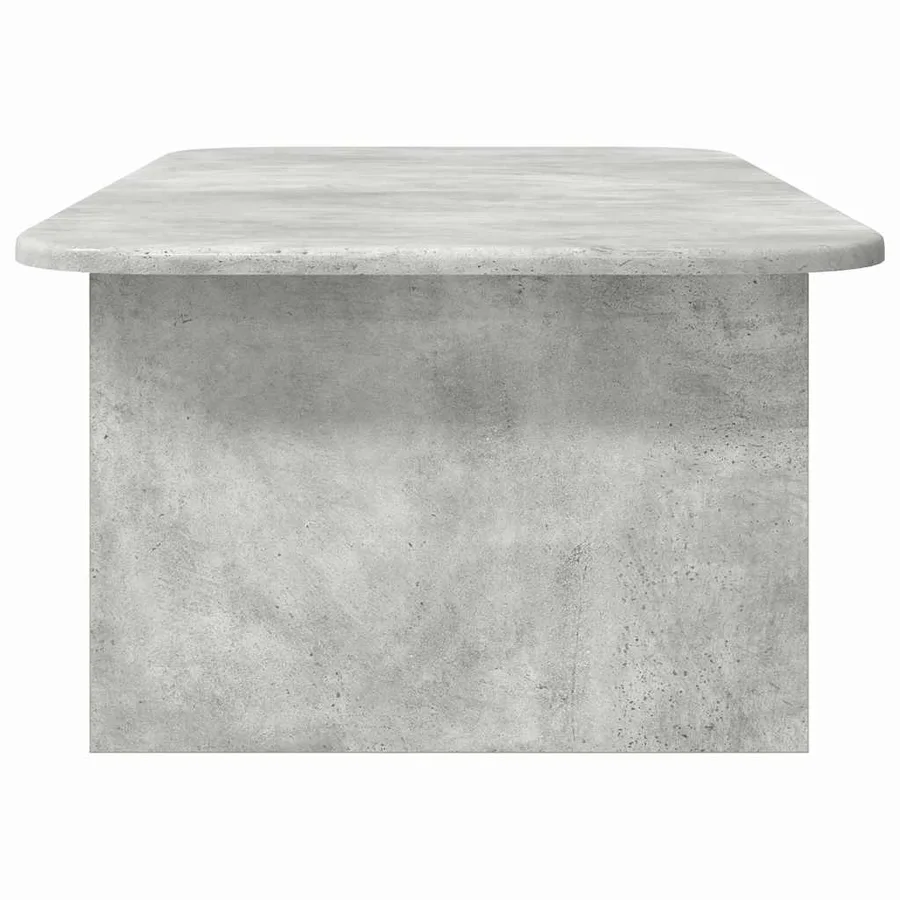 Table basse Gris béton 93 x 53 x 33 cm Bois d'ingénierie - 6