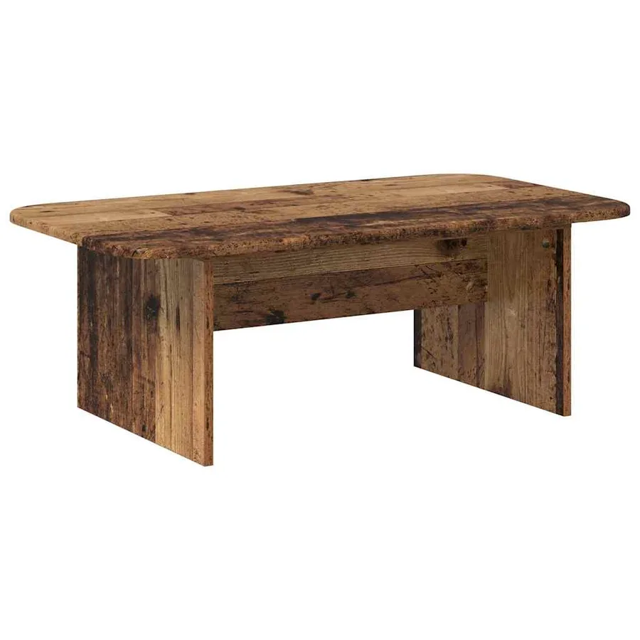 Table basse Bois ancien 93 x 53 x 33 cm Bois d'ingénierie - 2