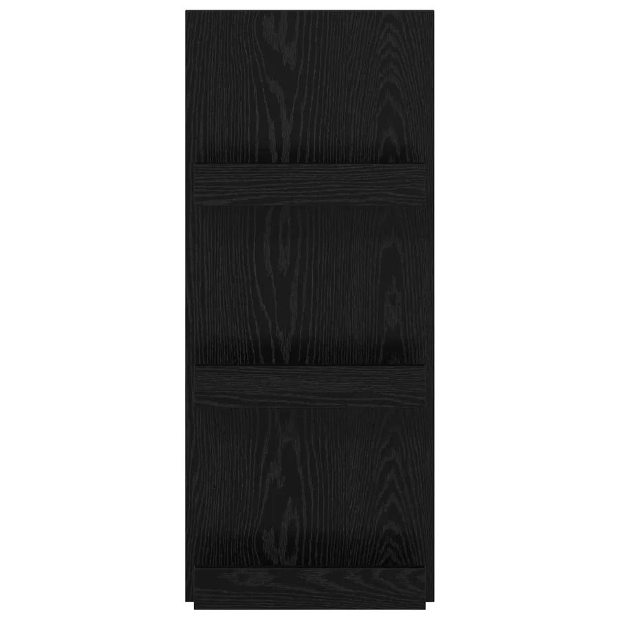 Étagère à magazines avec étagère Chêne noir 43 x 11 x 102 cm - 5