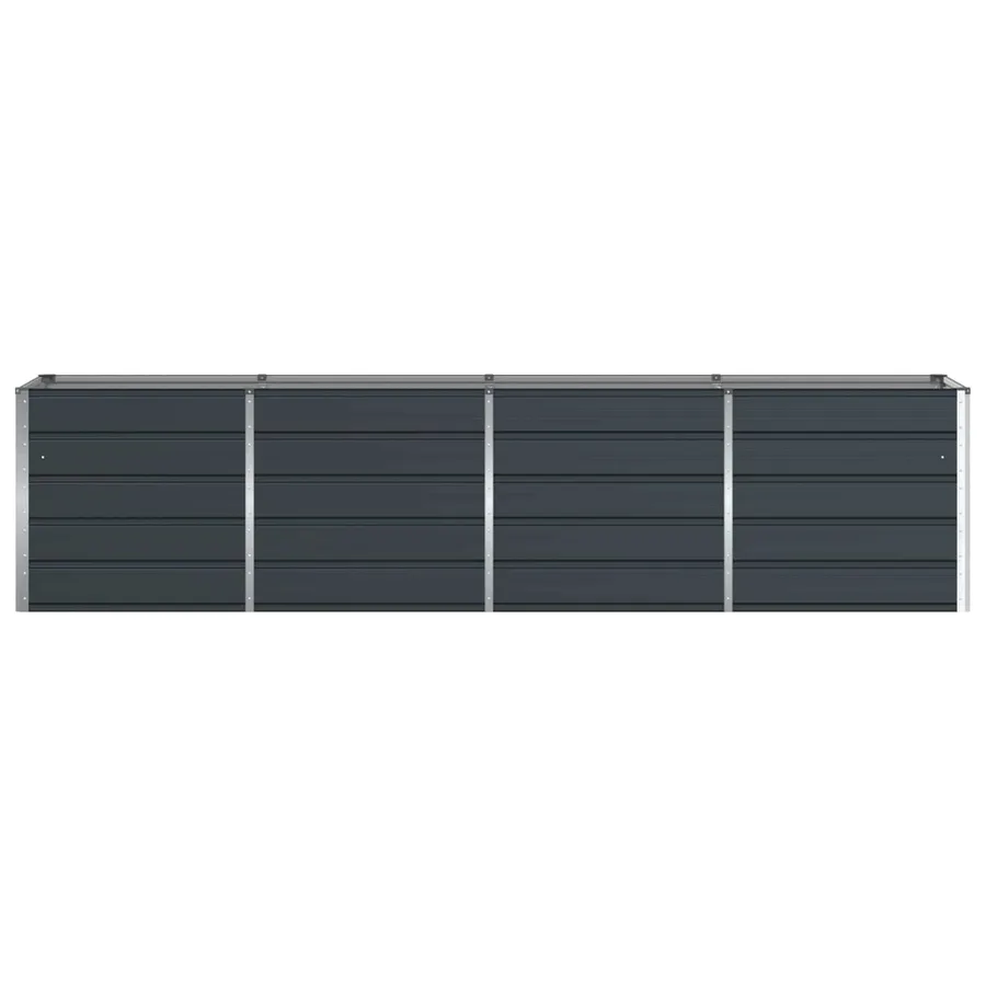 Jardinière Anthracite 320 x 80 x 75 cm Acier - 4
