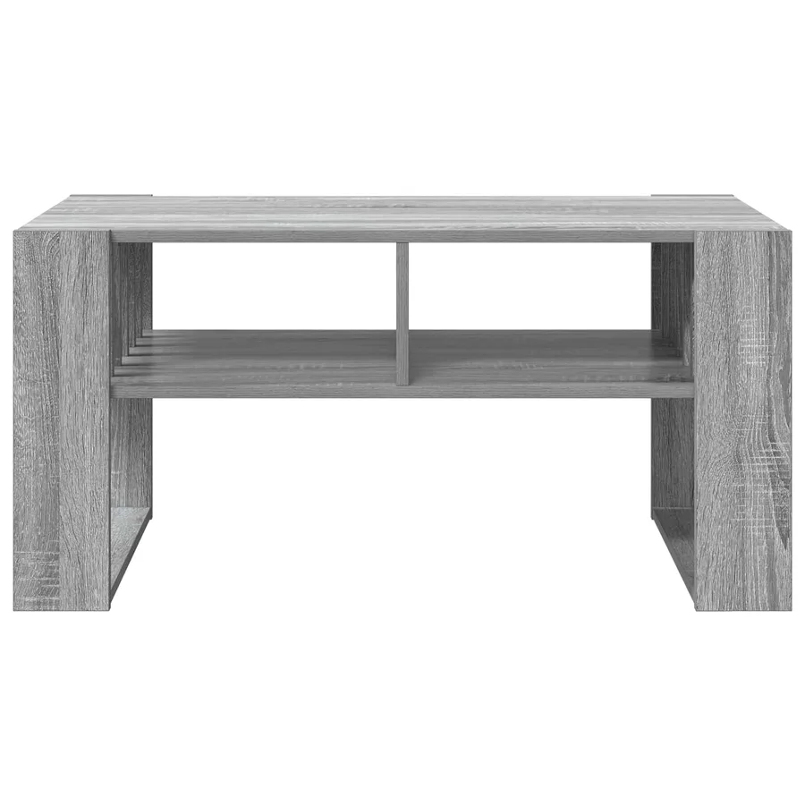 Table basse Gris Sonoma 92 x 49,5 x 45 cm Bois d'ingénierie - 5