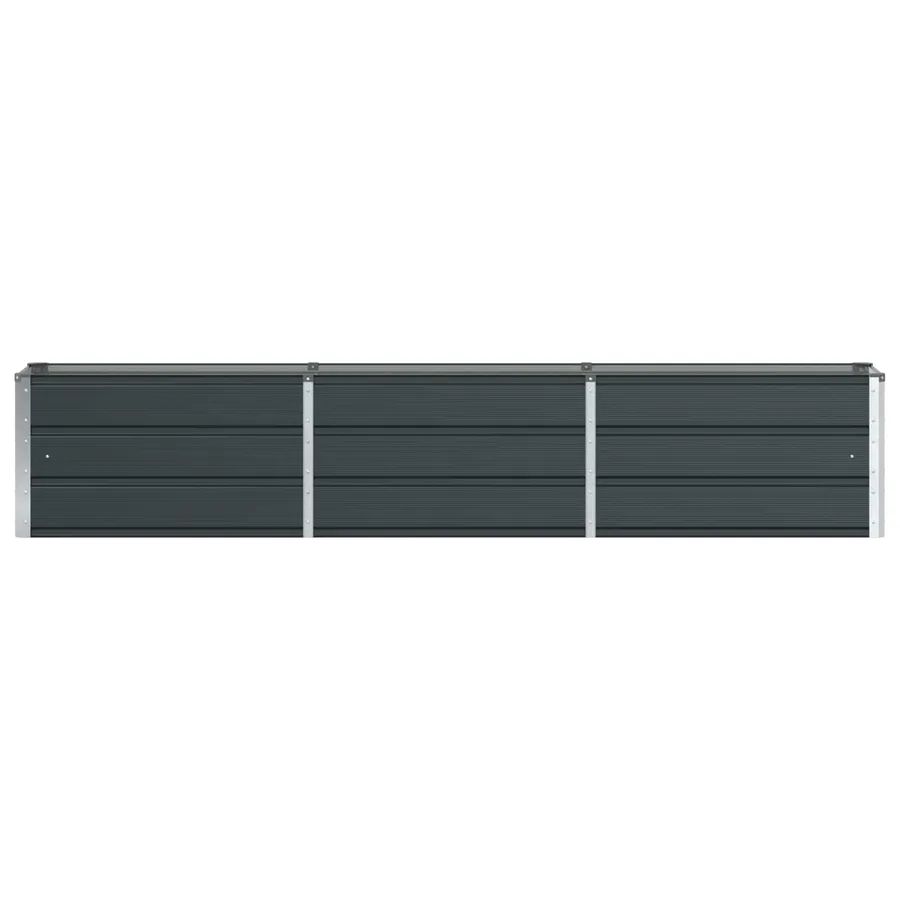 Jardinière Anthracite 240 x 40 x 45 cm Acier - 4