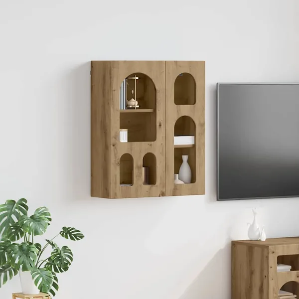 Armoire suspendue ELST Chêne artisanal 59 x 20 x 71,5 cm