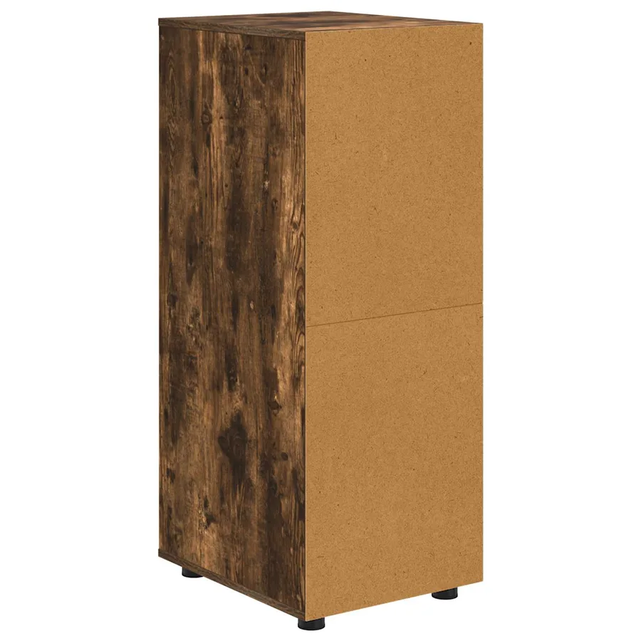 Armoire de rangement Chêne fumé 40 x 48 x 105 cm - 10