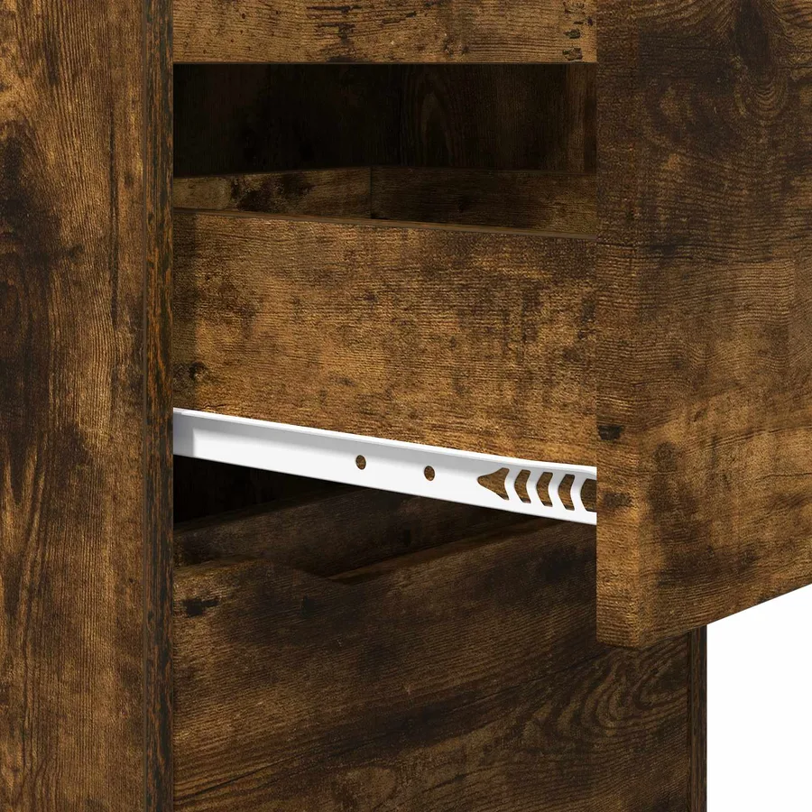 Armoire de rangement Chêne fumé 40 x 48 x 105 cm - 11