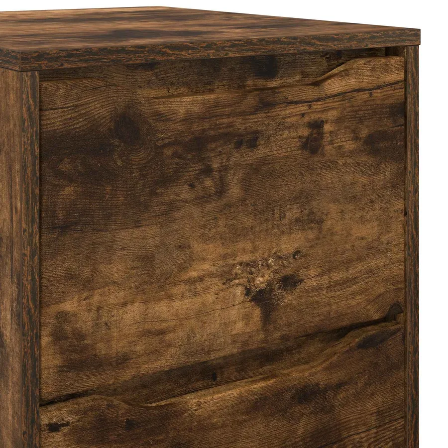 Armoire de rangement Chêne fumé 40 x 48 x 105 cm - 12