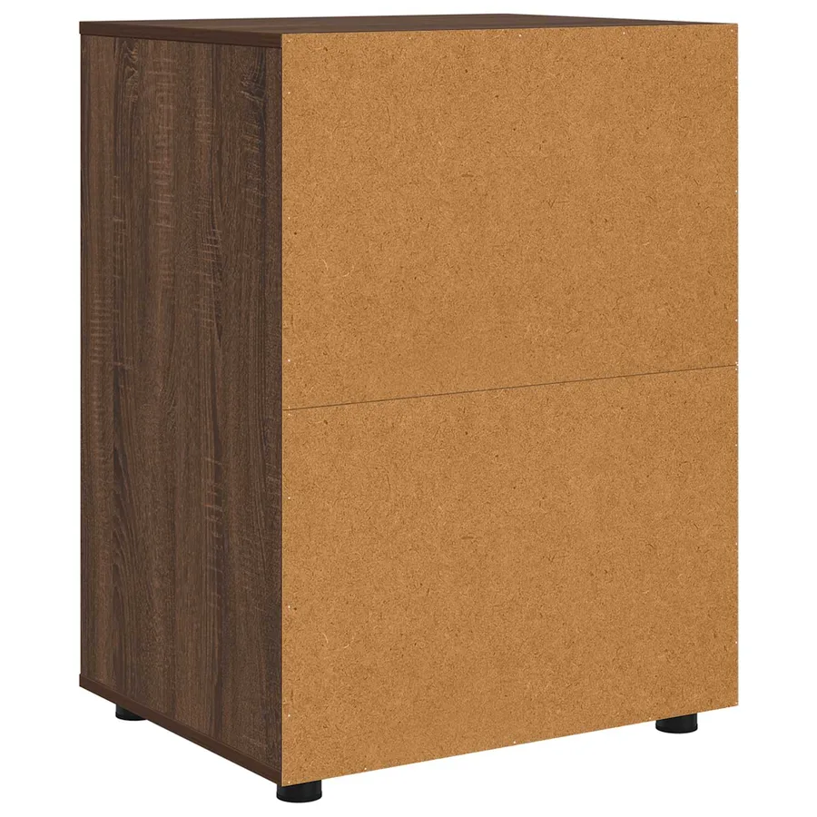 Armoire de rangement Chêne brun 60 x 48 x 81 cm - 8