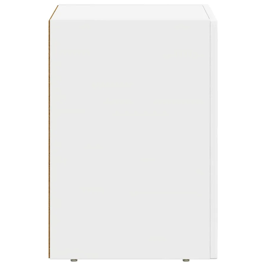 Table de chevet ELST Blanc 29,5 x 33,5 x 50 cm - 5