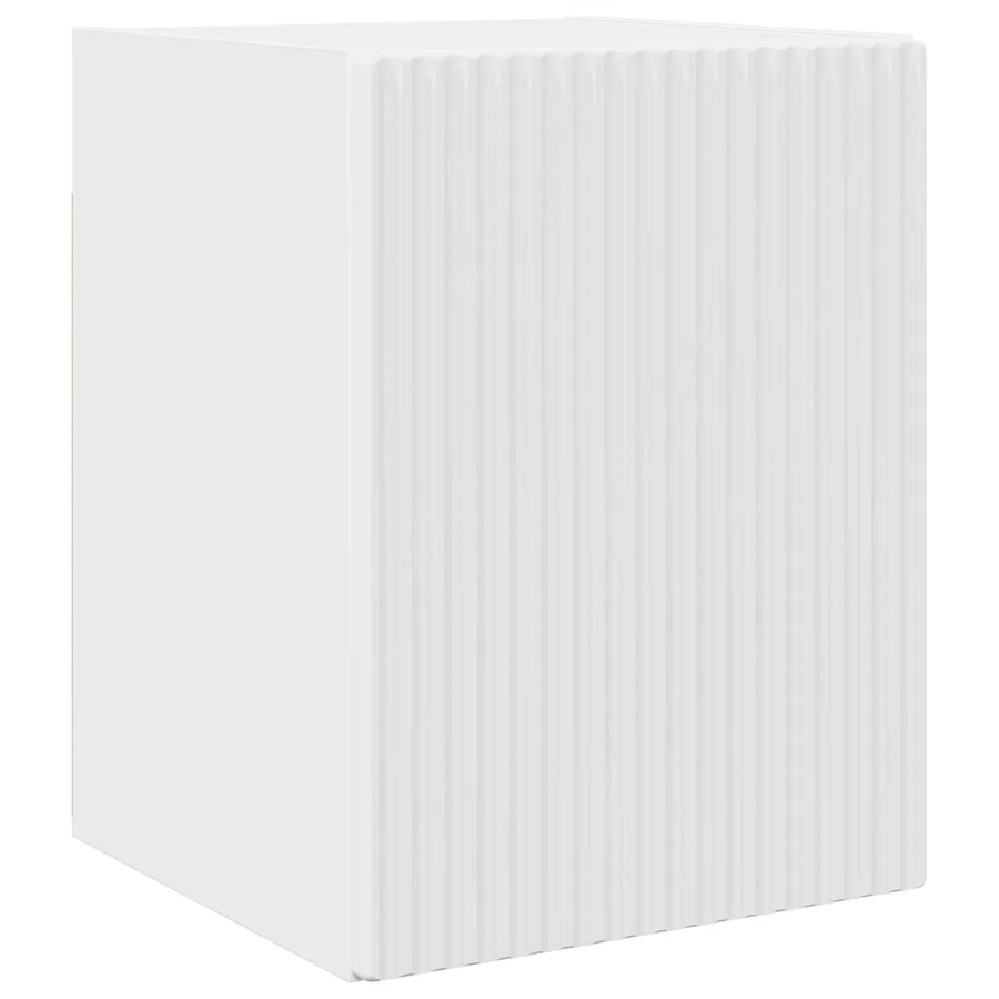 Ensemble meuble TV 4 pcs Blanc brillant Bois d'ingénierie - 5