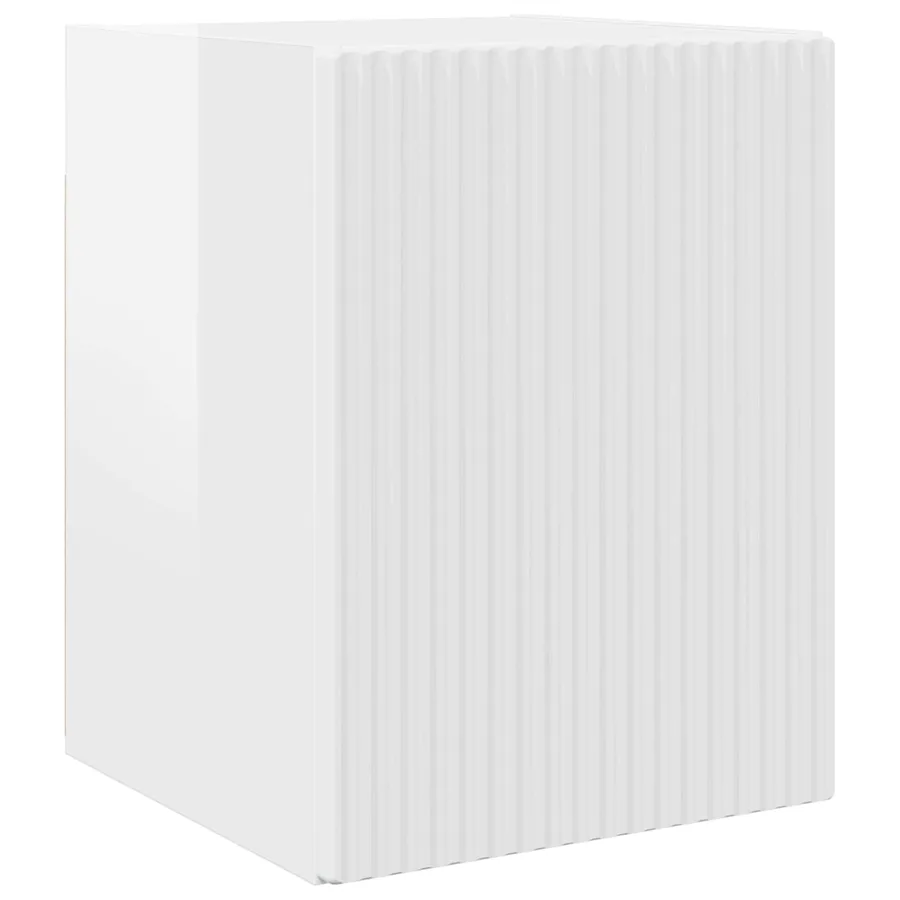 Ensemble meuble TV 5 pcs Blanc brillant Bois d'ingénierie - 6