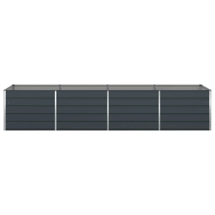 Jardinière Anthracite 385 x 100 x 75 cm Acier galvanisé - 5
