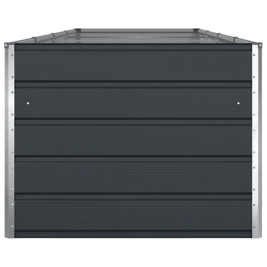 Jardinière Anthracite 385 x 100 x 75 cm Acier galvanisé - 6