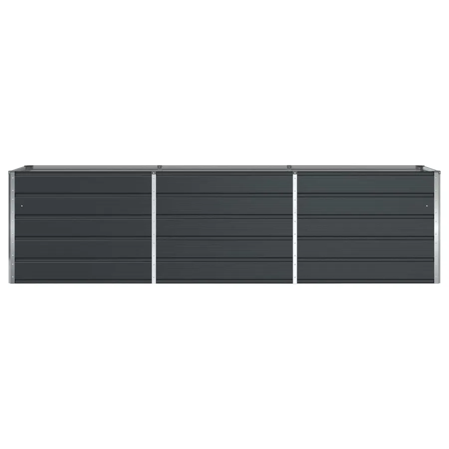 Jardinière Anthracite 290 x 50 x 75 cm Acier galvanisé - 4