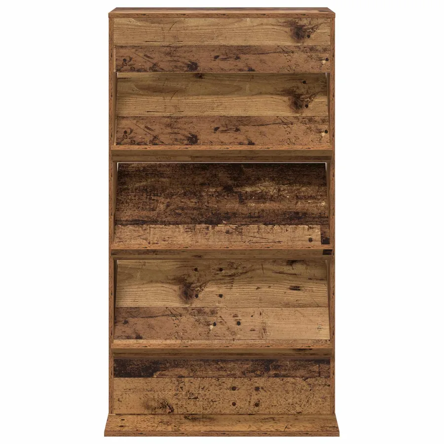 Étagère à magazines avec étagère Bois ancien 70 x 41 x 126 cm - 5
