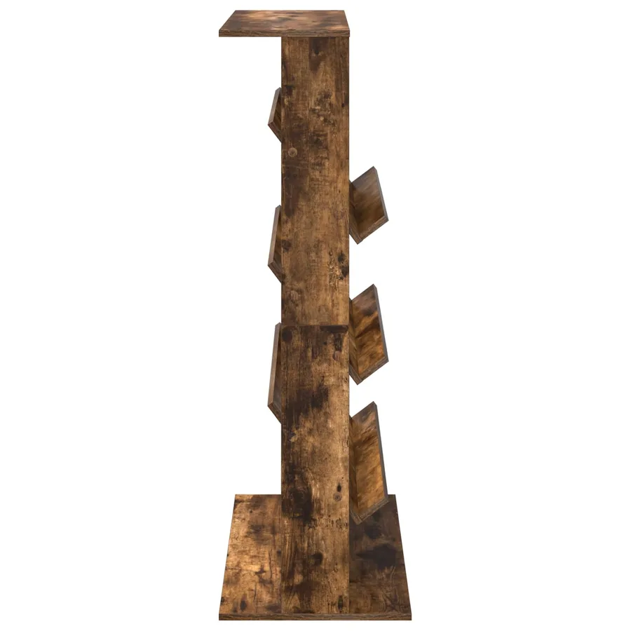 Étagère à magazines avec étagère Chêne fumé 70 x 41 x 126 cm - 6