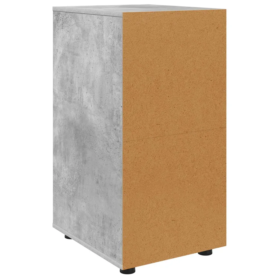 Armoire de rangement Gris béton 40 x 48 x 81 cm - 8