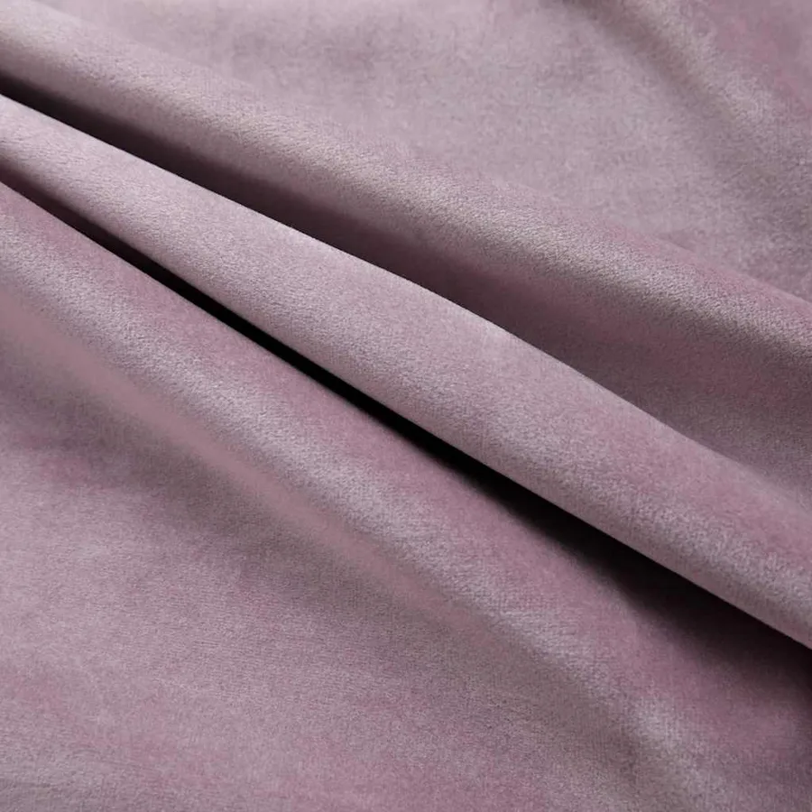 Rideaux occultants avec anneaux 2 pcs Velours Rose 140x175 cm - 4