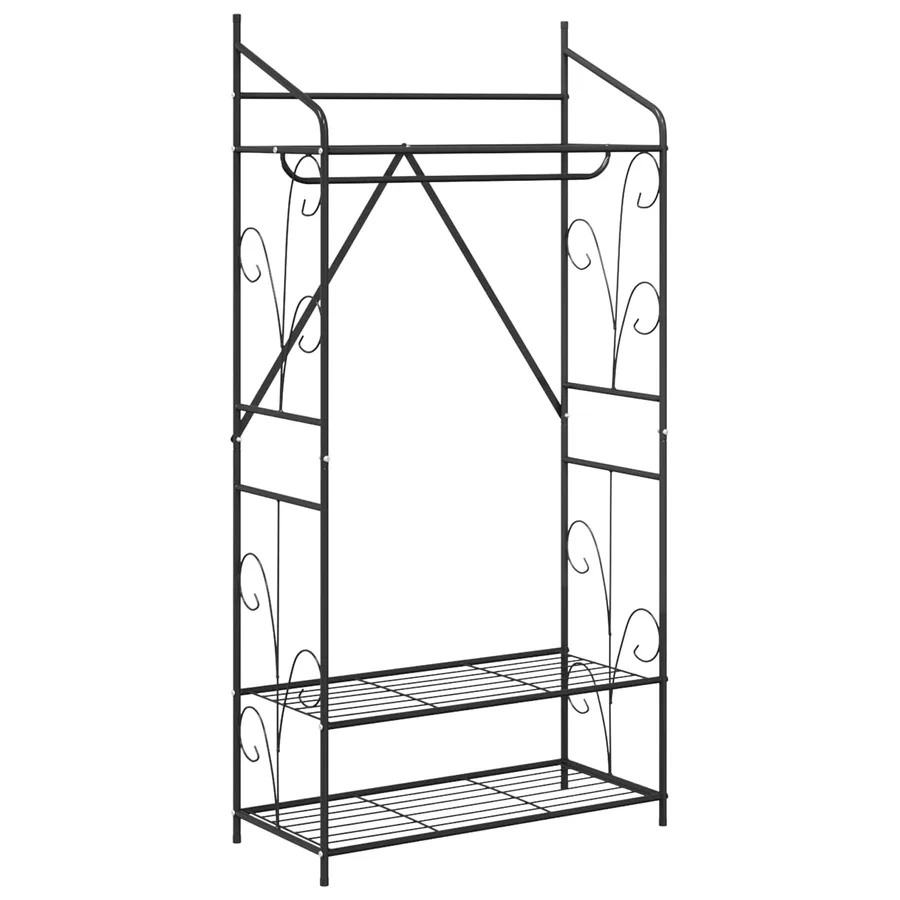 Armoire Ouverte Uni 2 pcs 78 x 36 x 158 cm - 5