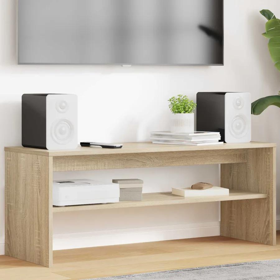 Meuble TV Chêne Sonoma 100 x 35 x 40 cm Bois d'ingénierie
