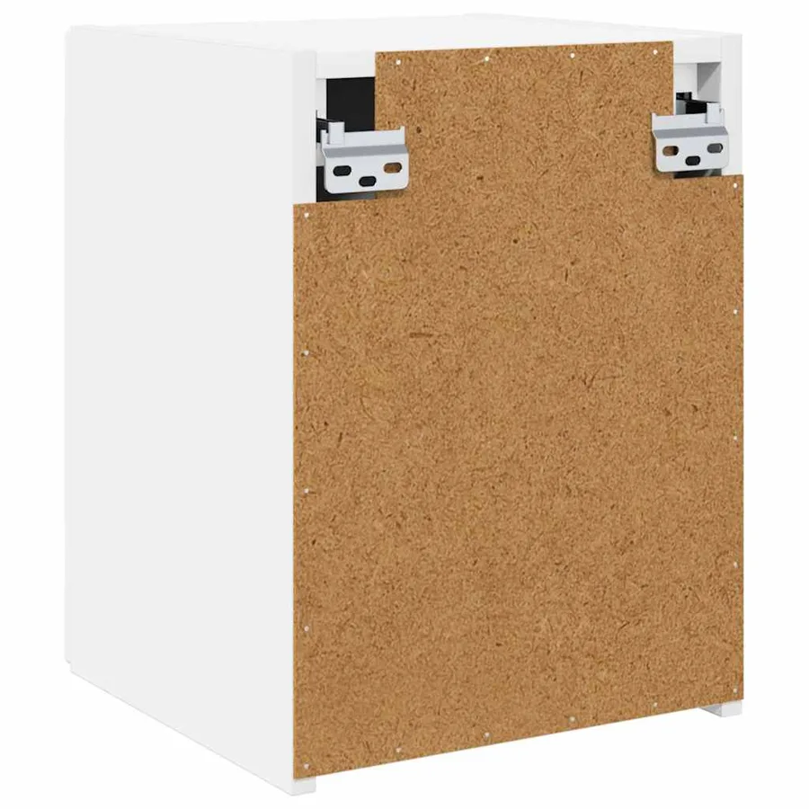 Meuble TV mural 2 pcs Blanc 30 x 31 x 40 cm Bois d'ingénierie - 9