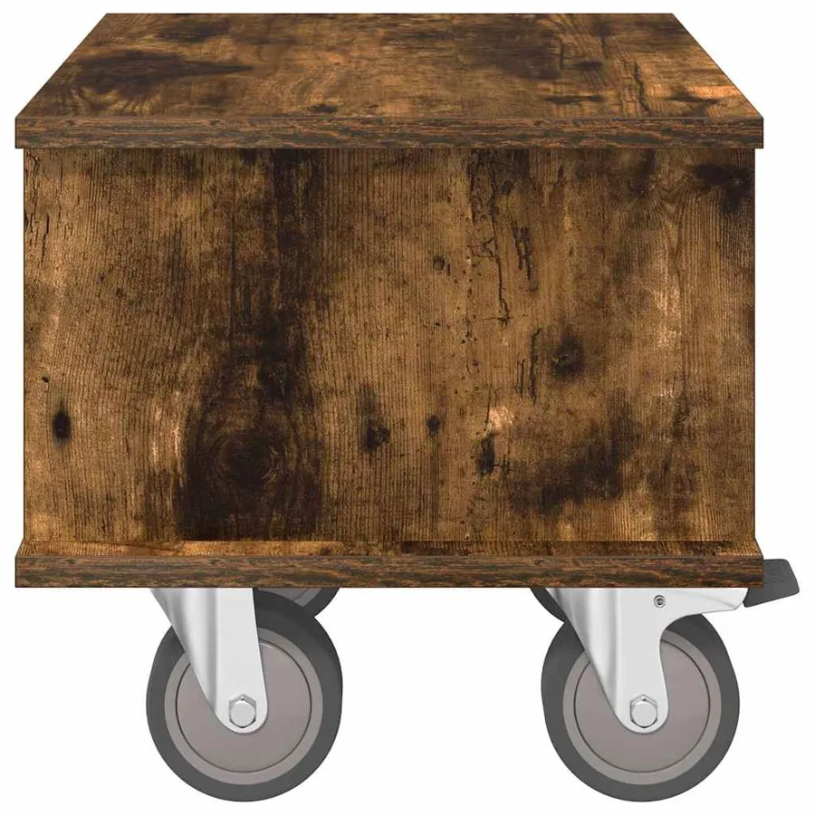 Meuble TV Chêne fumé 37 x 35 x 35 cm Bois d'ingénierie - 6