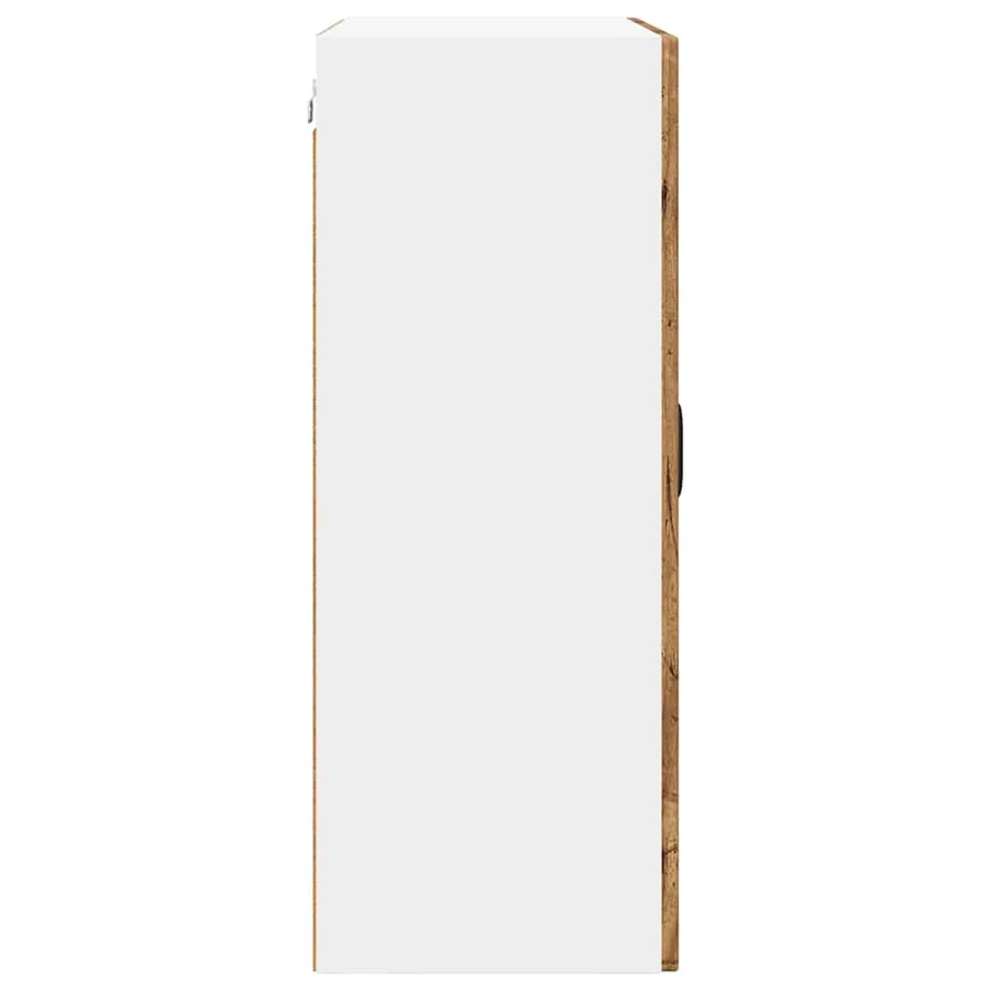 Cabinet en verre mural PORTO Bois ancien 60 x 31 x 80 cm - 7