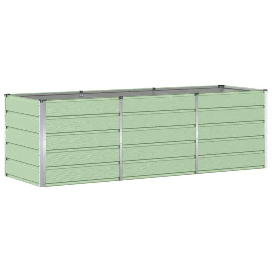 Jardinière Vert 240 x 80 x 75 cm Acier - 2