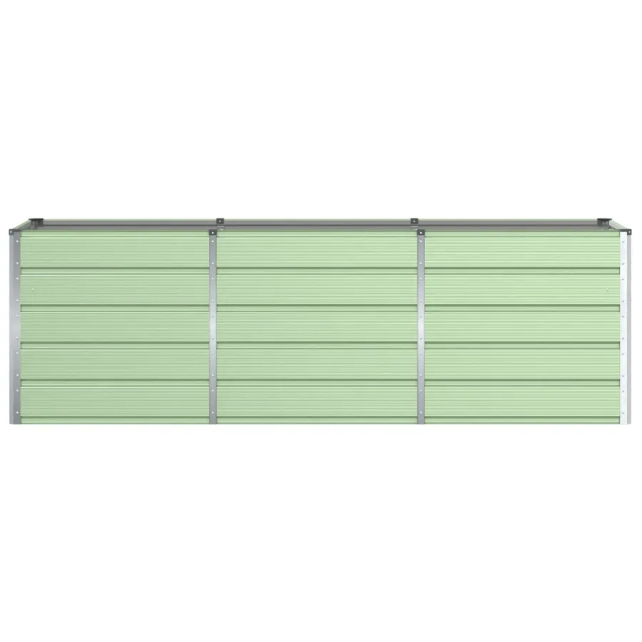 Jardinière Vert 240 x 80 x 75 cm Acier - 4