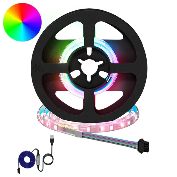 Bande LED 2 pcs Noir et Transparent 250 mm Cuivre et plastique