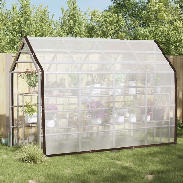 Couverture pour plantes Transparent 3 x 3 m PE