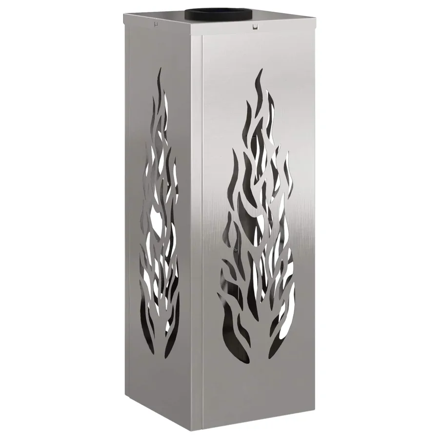 Lumière de chemin LED solaire 2 pcs Blanc chaud 18 x 18 x 50 cm - 4