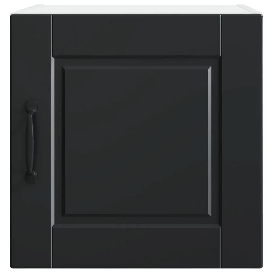 Meuble mural PORTO 2 pcs Noir 40 x 31 x 40 cm Bois d'ingénierie - 7