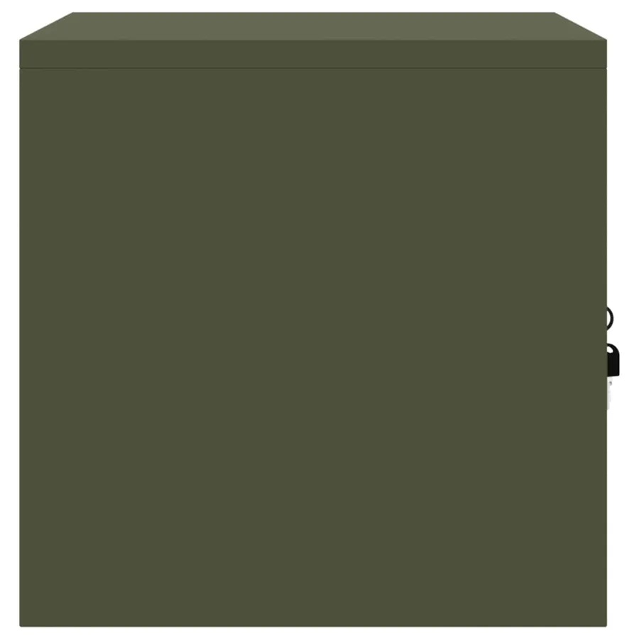 Armoire de rangement Vert olive 60 x 40 x 40 cm Acier - 7