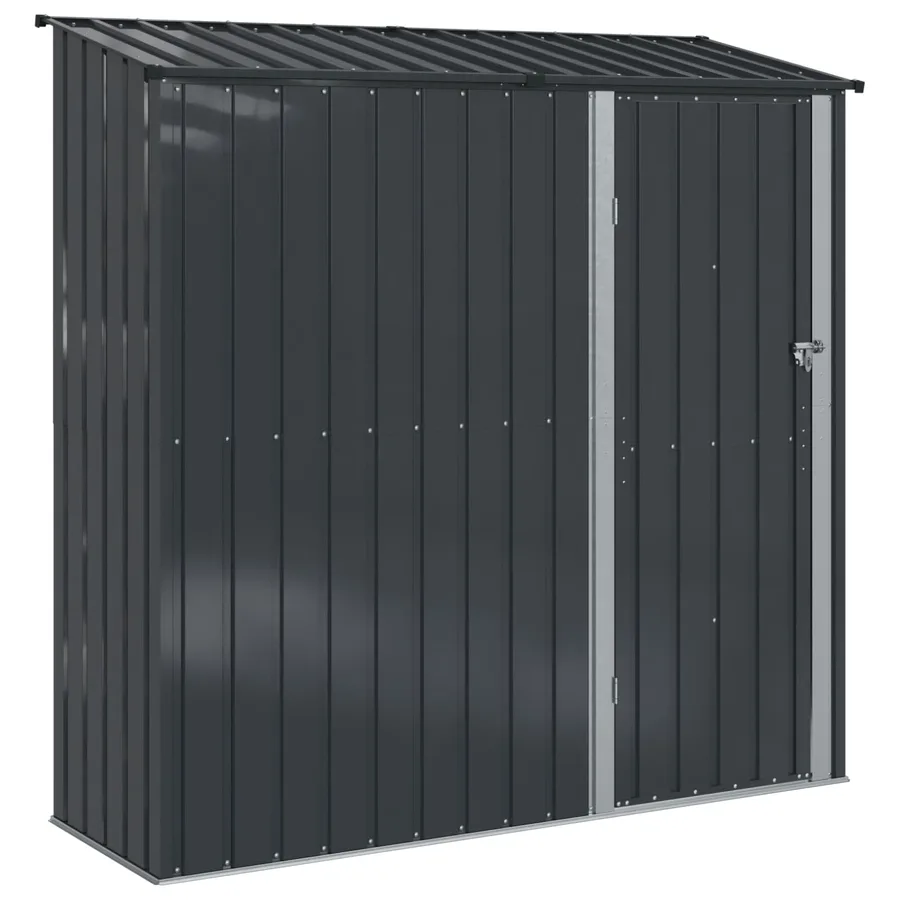 Cabanons de jardin Anthracite 203,5 x 73 x 200 cm Métал - 2