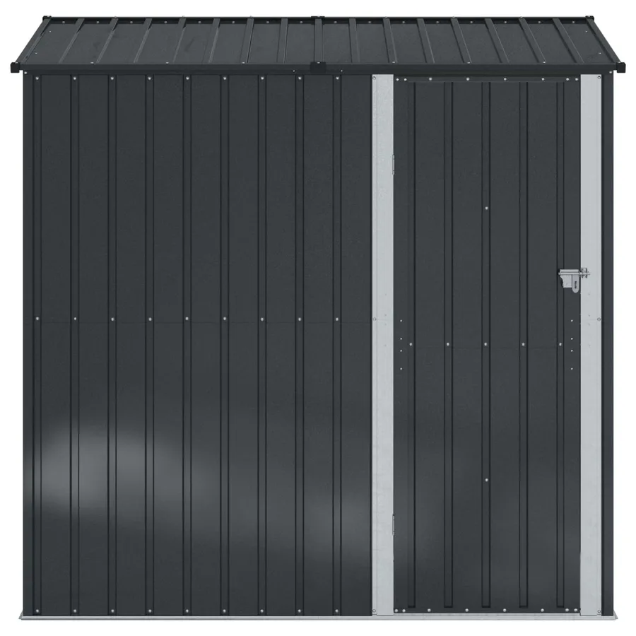 Cabanons de jardin Anthracite 203,5 x 73 x 200 cm Métал - 6