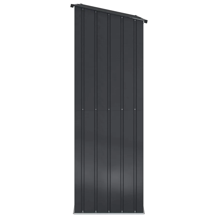 Cabanons de jardin Anthracite 203,5 x 73 x 200 cm Métал - 7