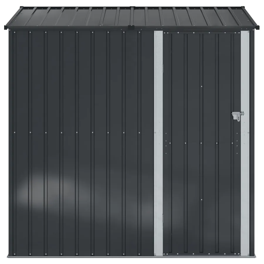 Cabanons de jardin Anthracite 203 x 85,5 x 200 cm Métал - 6