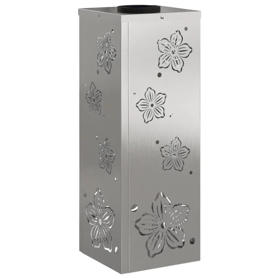 Lumière de chemin LED solaire 2 pcs Blanc chaud 18 x 18 x 50 cm - 4