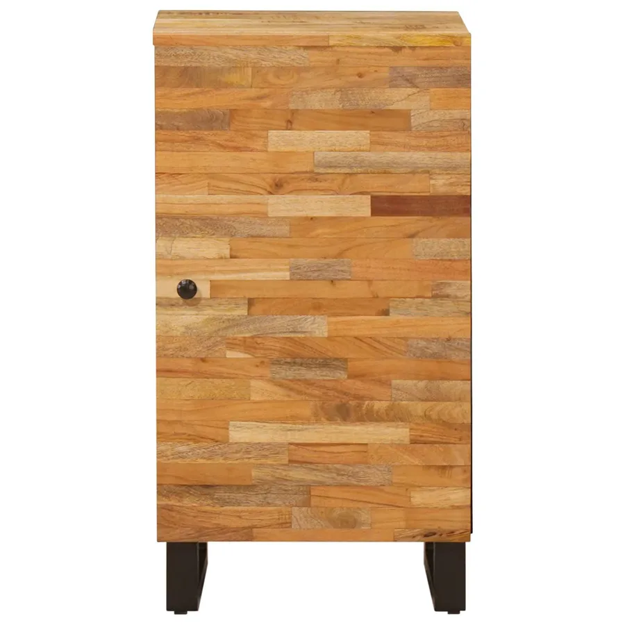 Meuble d'appoint Marron 40 x 33 x 75 cm Bois de mangue massif - 3