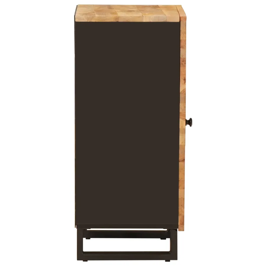 Meuble d'appoint Marron 40 x 33 x 75 cm Bois de mangue massif - 4