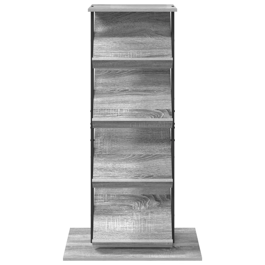 Étagère à magazines avec étagère Gris Sonoma 68 x 40 x 123,5 cm - 5