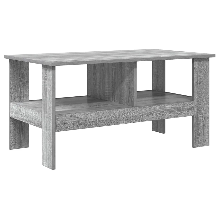 Table basse Gris Sonoma 90 x 50 x 45 cm Bois d'ingénierie - 7