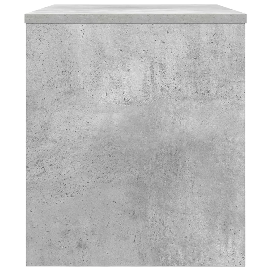Meuble TV Gris béton 60 x 35 x 40 cm Bois d'ingénierie - 6