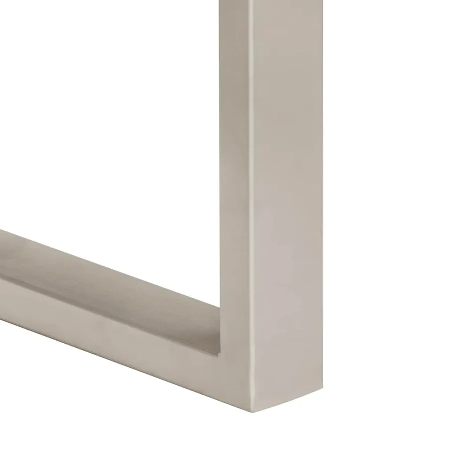 Table de salle à manger 140x70x76 cm Bois d'acacia solide - 9