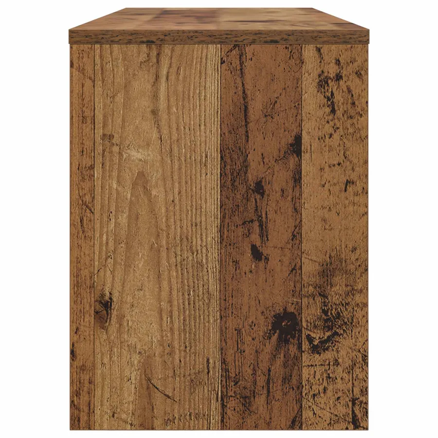 Meuble TV Bois ancien 100 x 30 x 40 cm Bois d'ingénierie - 6