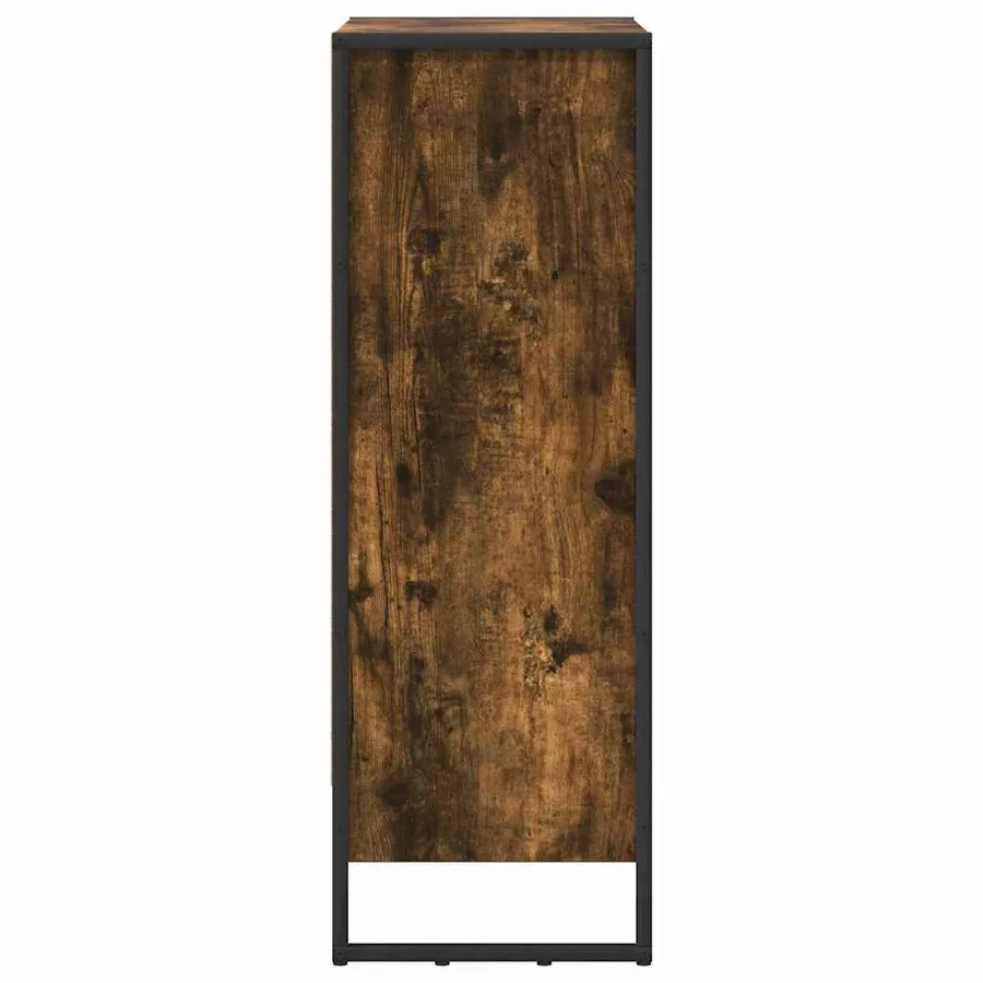 Bibliothèque Chêne Fumé 60 x 30 x 86,5 cm Bois d'ingénierie - 6