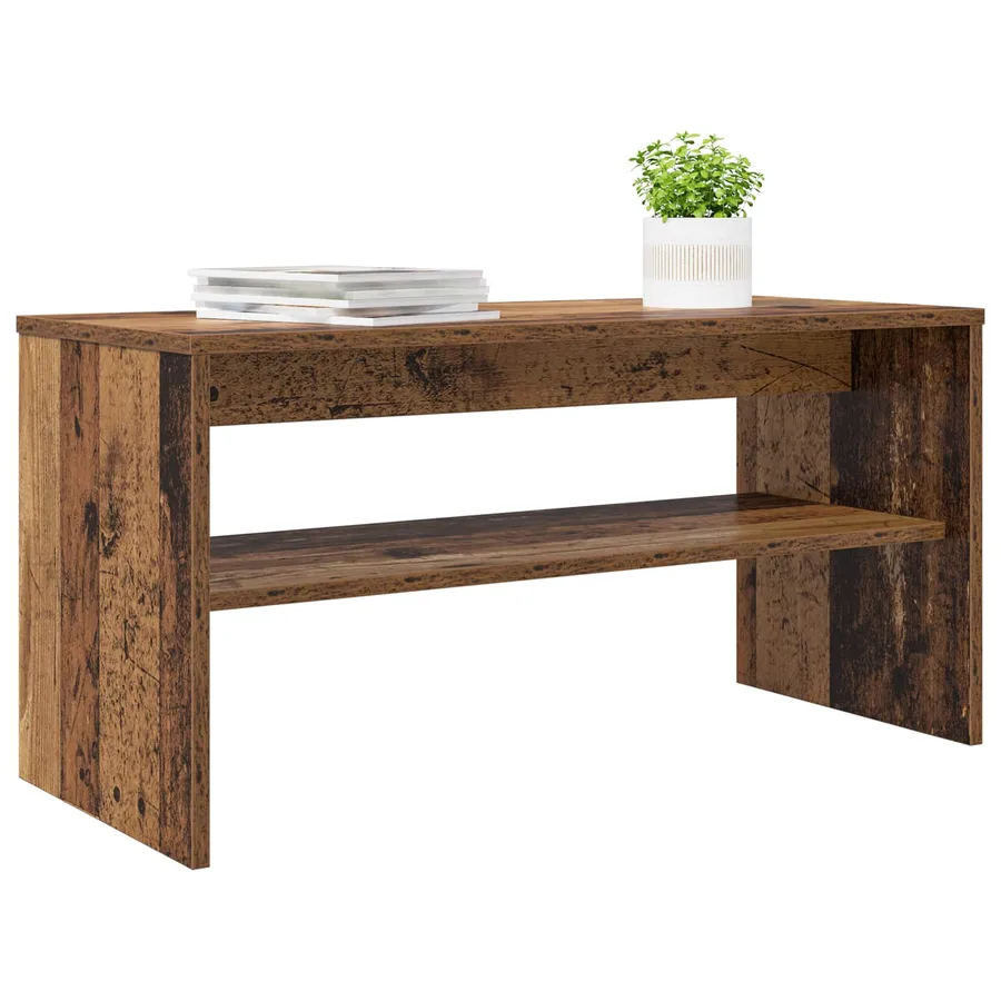 Meuble TV Bois ancien 80 x 35 x 40 cm Bois d'ingénierie - 3