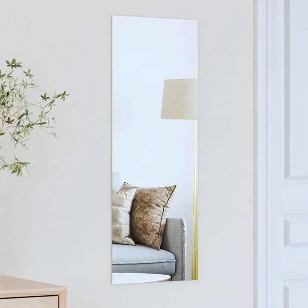 Miroir mural Rectangulaire 30 x 80 cm verre trempé