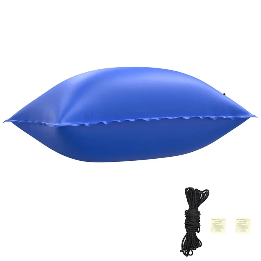 Coussin de piscine d'hiver Bleu 380 x 180 x 140 cm PVC - 2